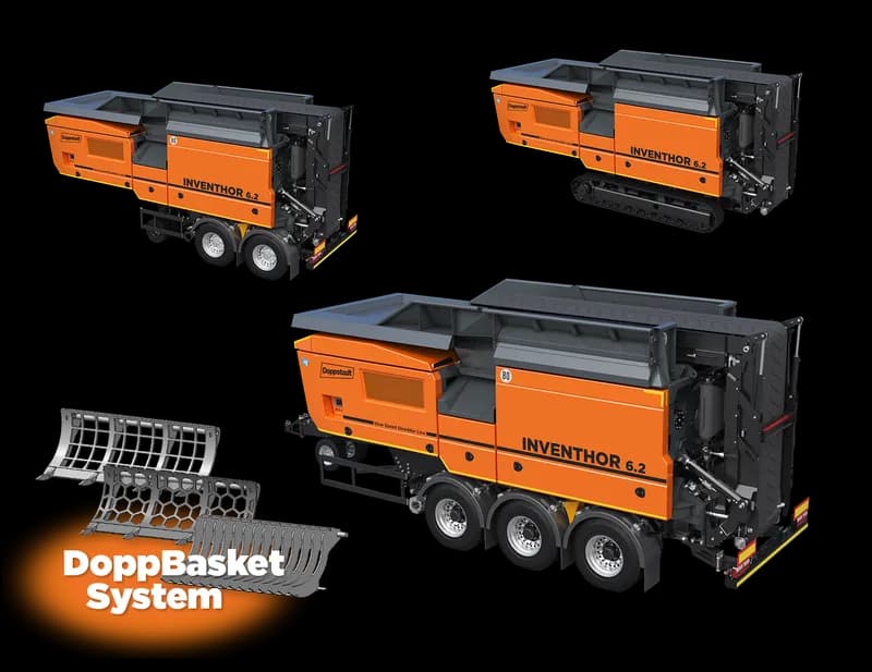 Doppstadt INVENTHOR 6.2 — Измельчители для переработки отходов