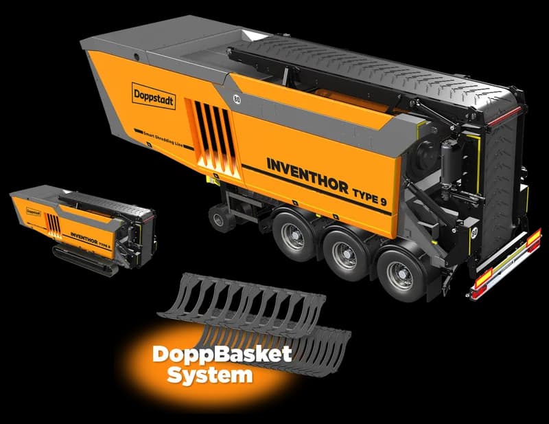 Doppstadt INVENTHOR 9 — Измельчители для переработки отходов